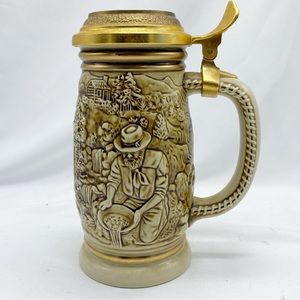 Vintage 1987 California Gold Rush Beer Stein San Francisco Avon Collectible